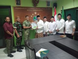 Dandim 0735/Surakarta Laksanakan Silaturahmi dengan Ketua PCNU Kota Surakarta, Perkuat Sinergi TNI dan Tokoh Agama